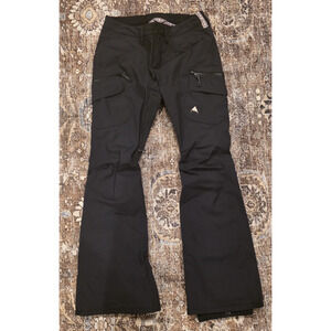 Burton Gloria Snowboard Ski Pants Women’s XS Black Waterproof Outdoor Goretex